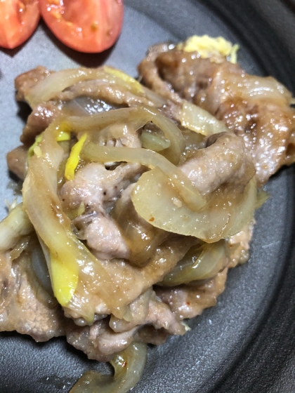 本日の生姜焼き。漬け込んで下味をつけよう！