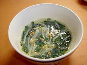 ウェイパーで簡単 焼き肉屋さんのスープ レシピ 作り方 By 四月のヒーロー 楽天レシピ