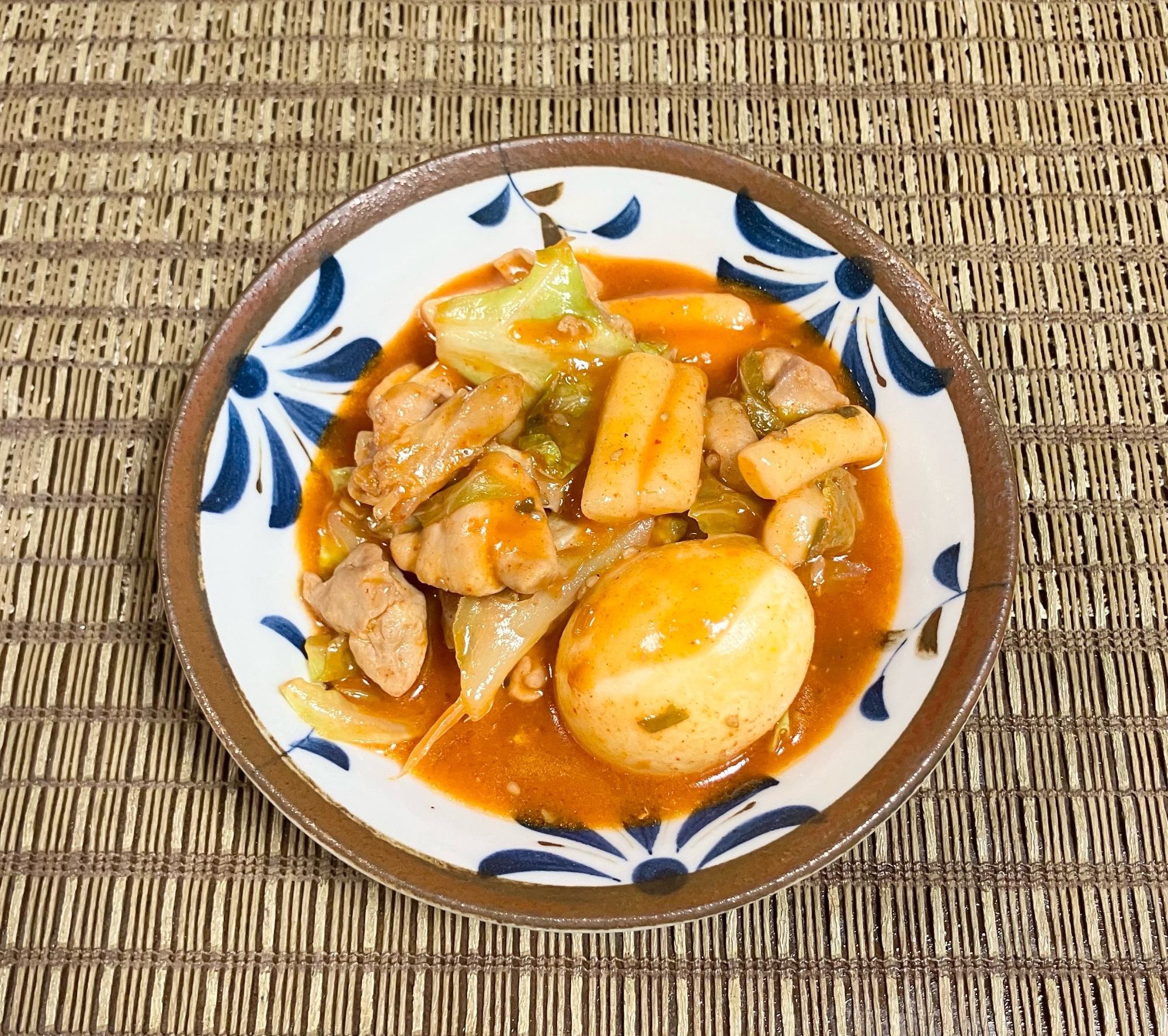 簡単☆フライパンでトッポギ