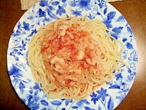キャベツのトマトスパゲティー