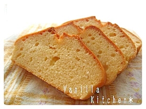 *サラダ油でシンプルパウンドケーキ*