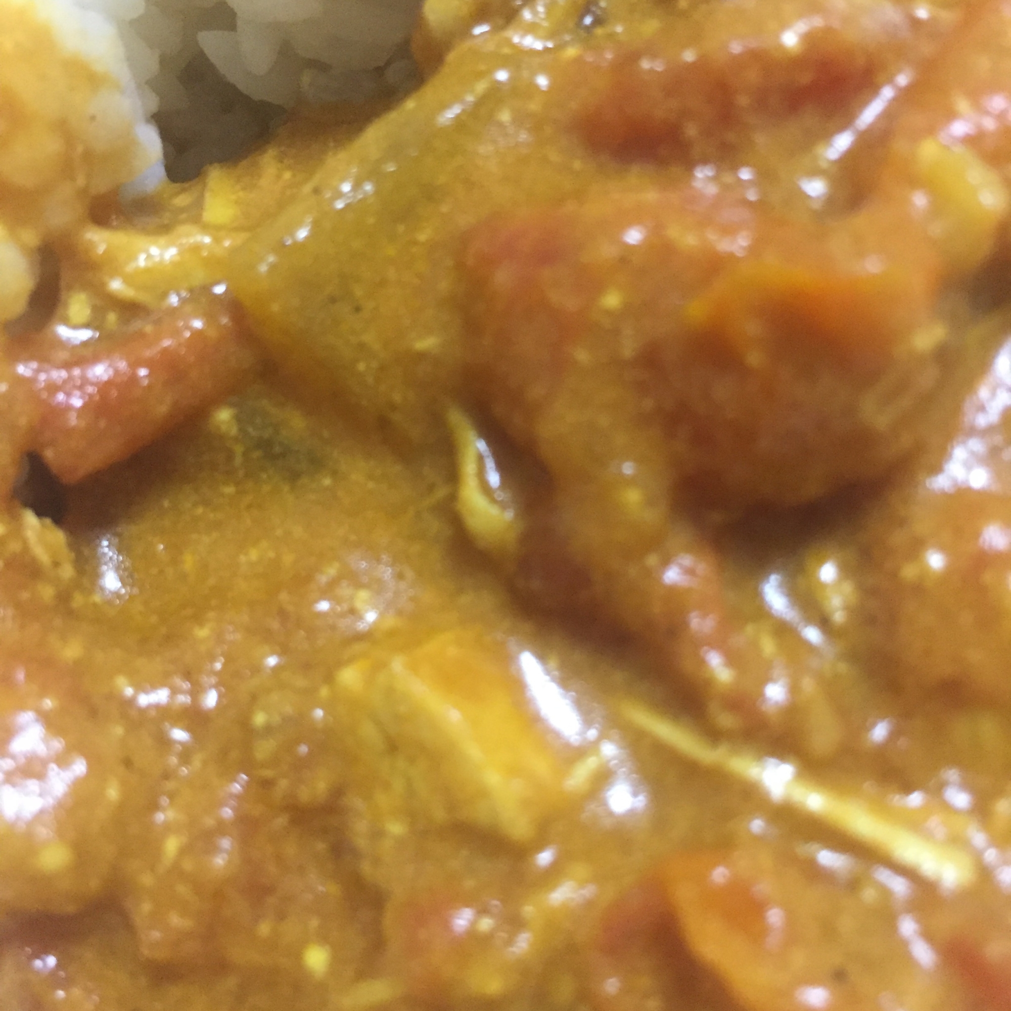 簡単トマトチキンカレー