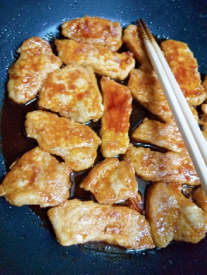 簡単‼お弁当にも豚肉の照り焼き〜♡