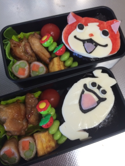 ★キャラ弁★妖怪ウォッチ　ジバニャンのお弁当♪