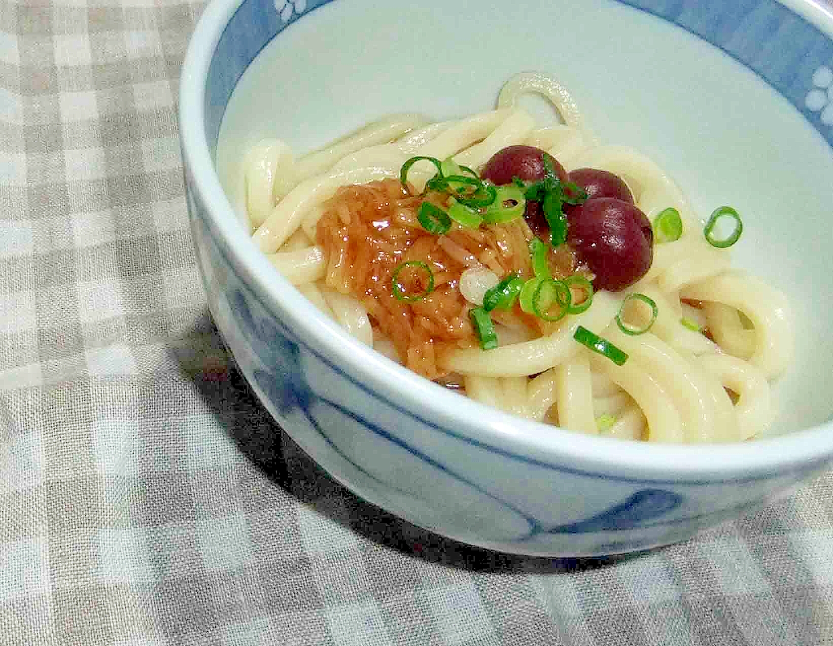 小梅のぶっかけうどん