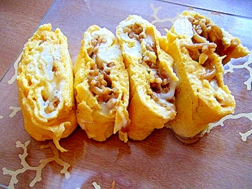 焼きそば入り ダブルチーズ卵焼き レシピ 作り方 By Mizuki6862 楽天レシピ