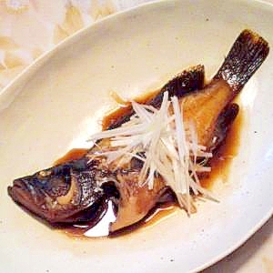 梅酒で美味しい白身魚の煮付け