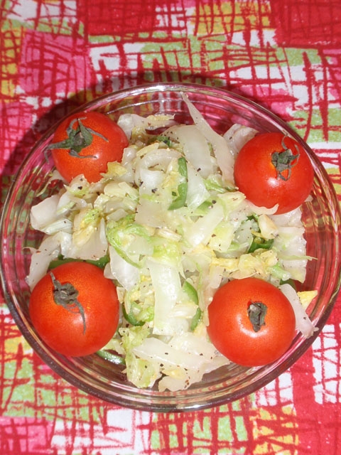 白菜のヴィネガーサラダ