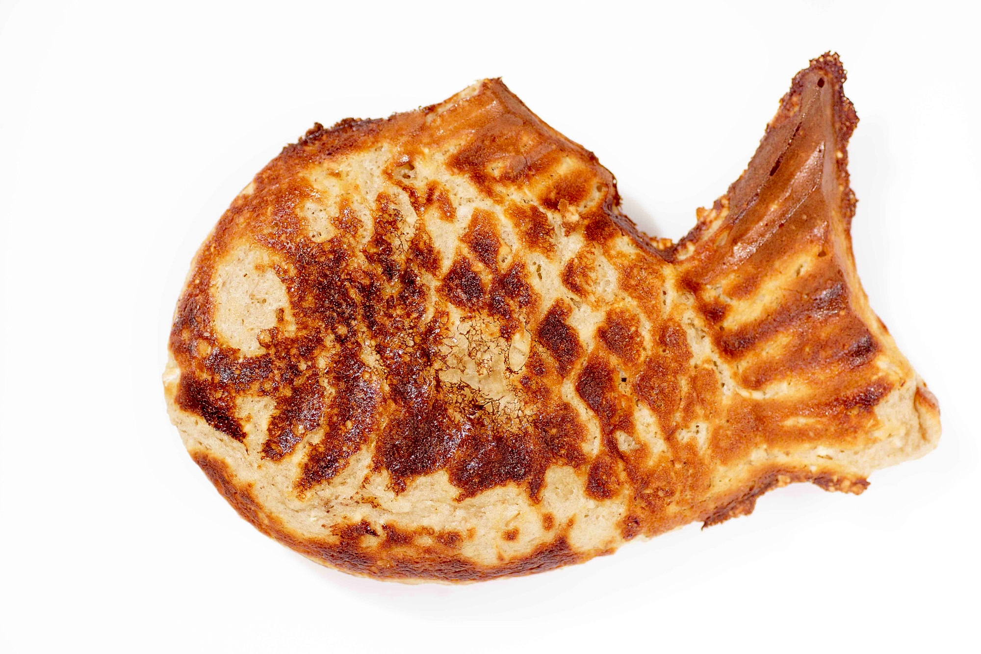オートミール de たい焼き型プロテインパンケーキ