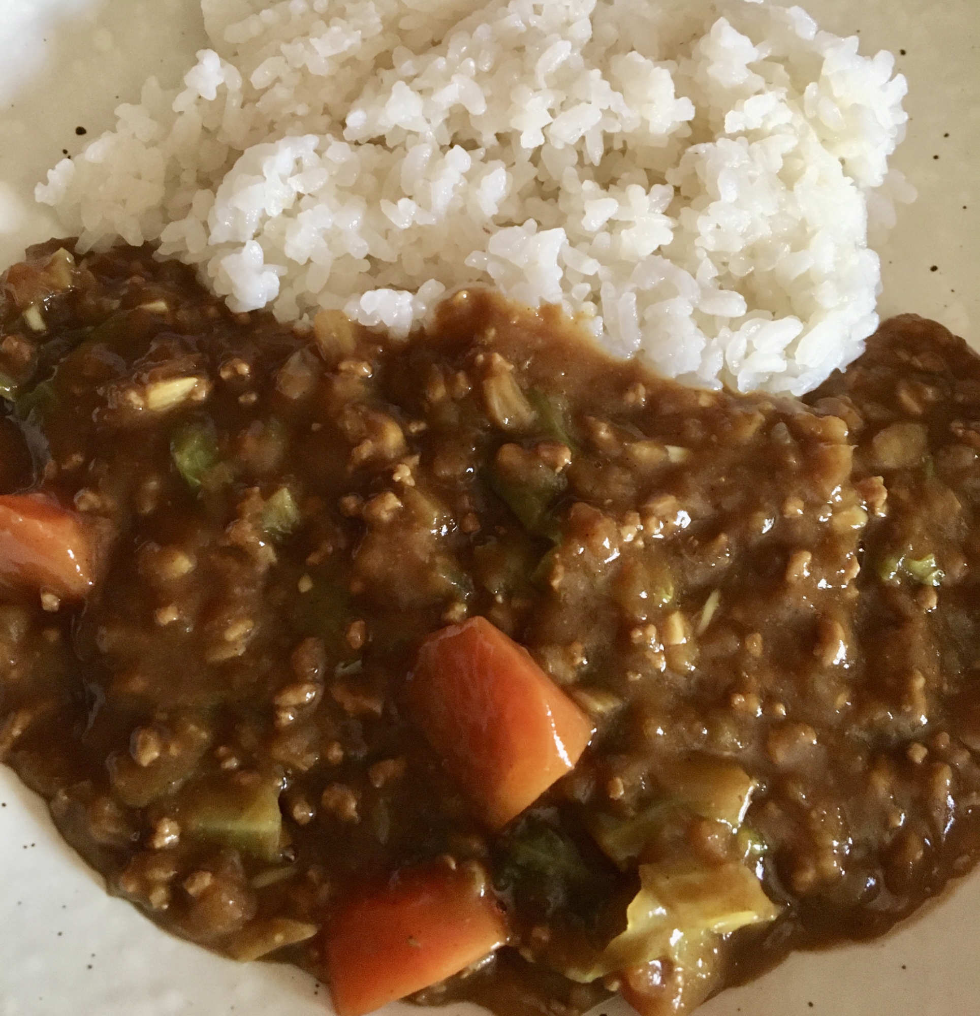 梨入りカレーライス