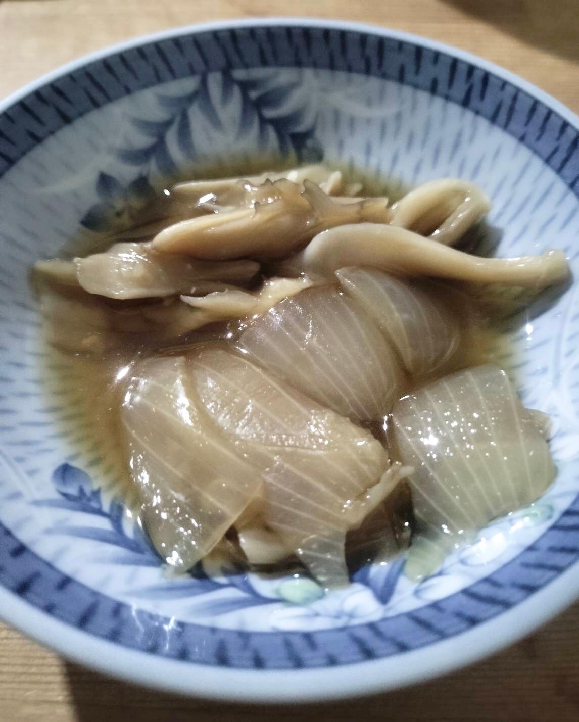 玉ねぎと舞茸の煮物♪