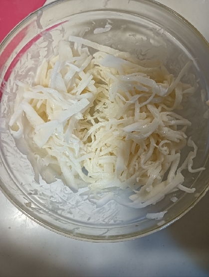 大根ときゅうりのマヨ味噌サラダ