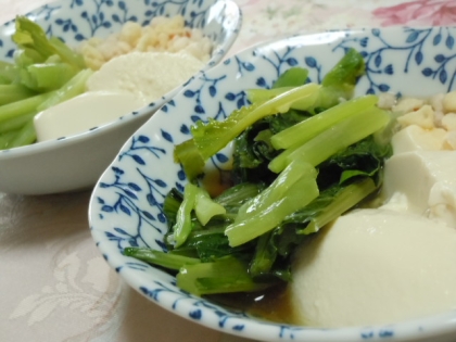 めんつゆで簡単！豆腐の揚げだし風