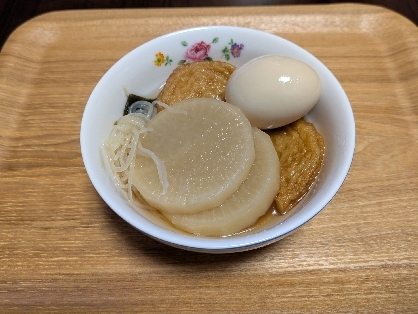 電気圧力鍋で味がしみ込みおでん