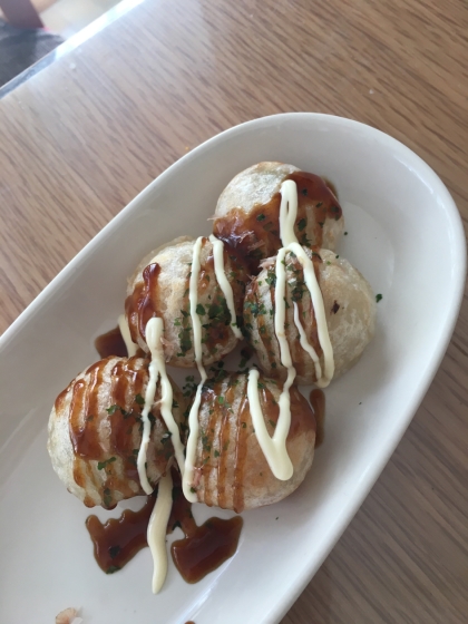 片栗粉でカリっとたこ焼き生地